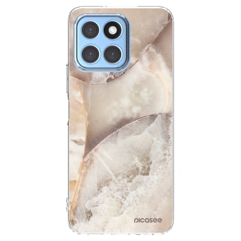 Picasee husă transparentă din silicon pentru Honor X8 5G - Cream marble