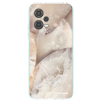 Picasee husă transparentă din silicon pentru Xiaomi Poco X5 - Cream marble