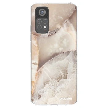 Picasee husă transparentă din silicon pentru Xiaomi Redmi Note 11S 5G - Cream marble