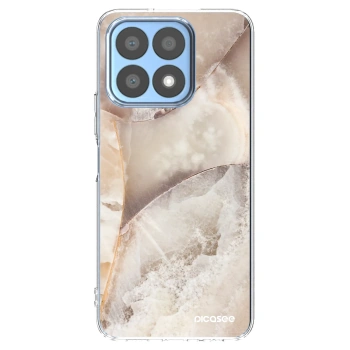 Picasee husă transparentă din silicon pentru Honor X8a - Cream marble