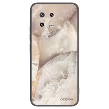 Picasee husă neagră din silicon pentru Xiaomi 13 Pro - Cream marble