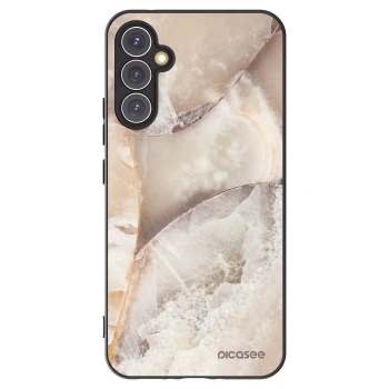 Picasee husă neagră din silicon pentru Samsung Galaxy A34 5G A346B - Cream marble