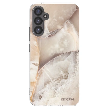 Picasee husă transparentă din silicon pentru Samsung Galaxy A34 5G A346B - Cream marble