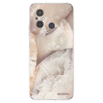 Picasee husă transparentă din silicon pentru Xiaomi Redmi 12C - Cream marble