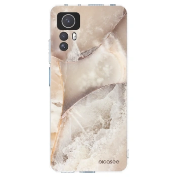 Picasee husă transparentă din silicon pentru Xiaomi Redmi Note 12S - Cream marble