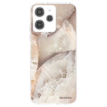Picasee husă transparentă din silicon pentru Xiaomi Redmi 12 4G - Cream marble