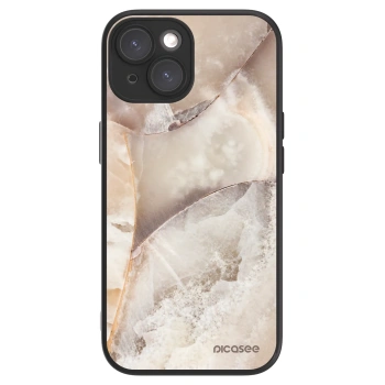 Picasee ULTIMATE CASE MagSafe pentru Apple iPhone 15 - Cream marble