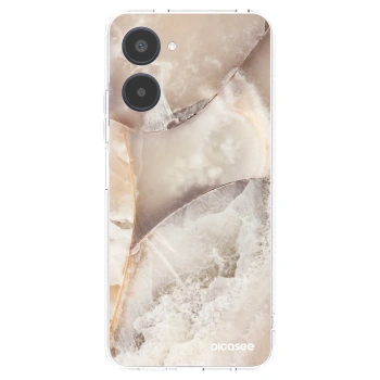 Picasee husă transparentă din silicon pentru Realme 10 4G - Cream marble