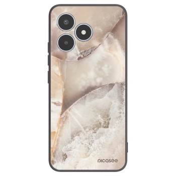 Picasee husă neagră din silicon pentru Realme C53 - Cream marble