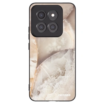 Picasee husă neagră din silicon pentru Xiaomi 14 Pro - Cream marble