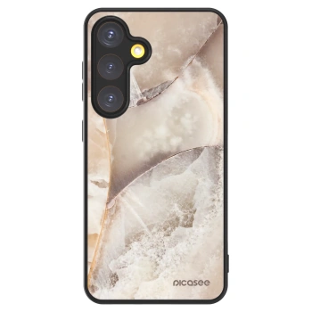 Picasee ULTIMATE CASE PowerShare pentru Samsung Galaxy S24 S921B 5G - Cream marble