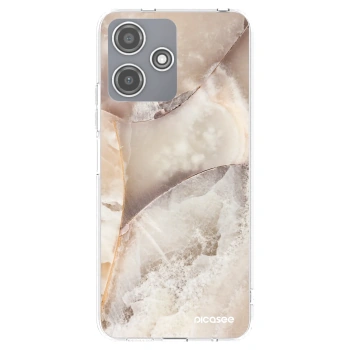 Picasee husă transparentă din silicon pentru Xiaomi Redmi 12 5G - Cream marble