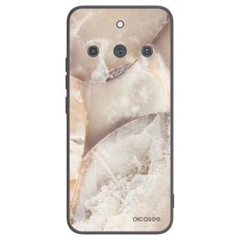Picasee husă neagră din silicon pentru Realme 11 Pro+ - Cream marble