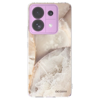 Picasee husă transparentă din silicon pentru Xiaomi Redmi Note 13 Pro 5G - Cream marble