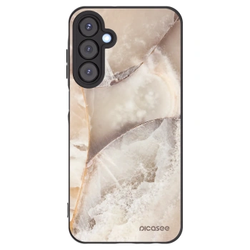 Picasee husă neagră din silicon pentru Samsung Galaxy A25 A256B 5G - Cream marble