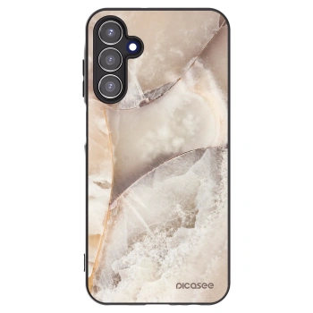 Picasee husă neagră din silicon pentru Samsung Galaxy A15 A156B 5G - Cream marble