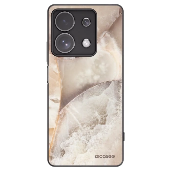 Picasee husă neagră din silicon pentru Xiaomi Redmi Note 13 Pro 4G - Cream marble
