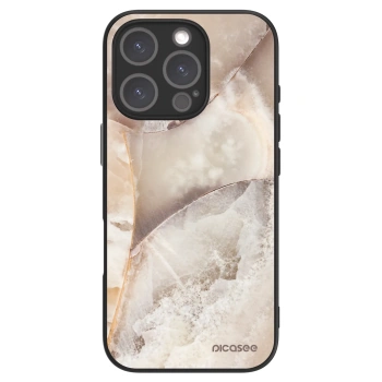 Picasee ULTIMATE CASE MagSafe pentru Apple iPhone 16 Pro - Cream marble