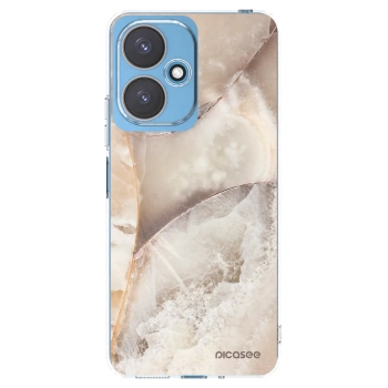 Picasee husă transparentă din silicon pentru Xiaomi Redmi 13C 5G - Cream marble