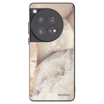 Picasee husă neagră din silicon pentru OnePlus 12 5G - Cream marble