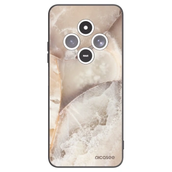 Picasee husă neagră din silicon pentru Xiaomi Redmi 14C - Cream marble