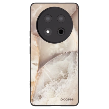 Picasee husă neagră din silicon pentru Honor Magic7 Lite 5G - Cream marble