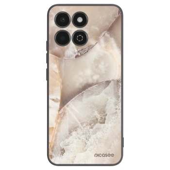 Picasee husă neagră din silicon pentru Honor 200 Smart 5G - Cream marble