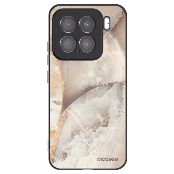 Picasee husă neagră din silicon pentru Xiaomi 15 - Cream marble