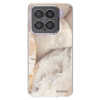 Picasee husă transparentă din silicon pentru Xiaomi 15 - Cream marble