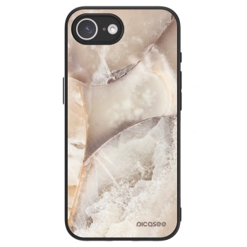 Picasee ULTIMATE CASE MagSafe pentru Apple iPhone 16e - Cream marble