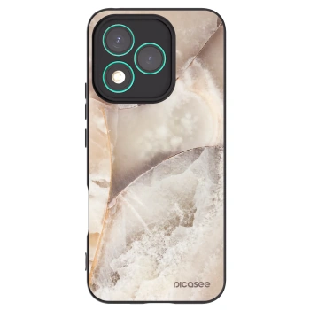 Picasee husă neagră din silicon pentru Honor 400 Lite 5G - Cream marble
