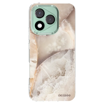 Picasee husă transparentă din silicon pentru Honor 400 Lite 5G - Cream marble