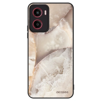 Husă pentru Motorola Moto G05 - Cream marble
