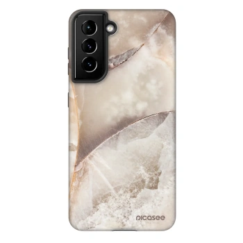 Husă pentru Samsung Galaxy S21 FE 5G - Cream marble