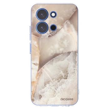 Picasee husă transparentă din silicon pentru Xiaomi Redmi 15C 4G - Cream marble