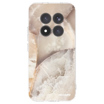 Picasee husă transparentă din silicon pentru Xiaomi Redmi Note 15 Pro+ - Cream marble