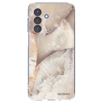 Picasee husă transparentă din silicon pentru Samsung Galaxy A17 5G - Cream marble