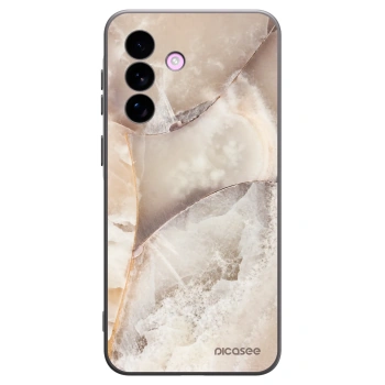 Picasee husă neagră din silicon pentru Samsung Galaxy A57 5G - Cream marble