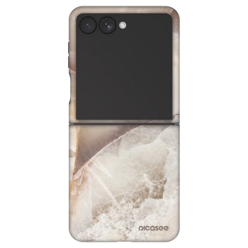 Picasee Fashion Case pentru Samsung Galaxy Z Flip7 5G - Cream marble