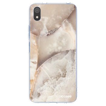 Picasee husă transparentă din silicon pentru Xiaomi Redmi 7A - Cream marble