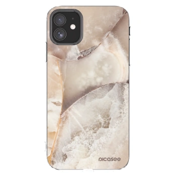 Picasee husă transparentă din silicon pentru Apple iPhone 11 - Cream marble