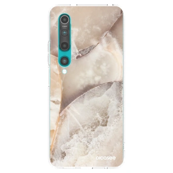 Picasee husă transparentă din silicon pentru Xiaomi Mi 10 - Cream marble