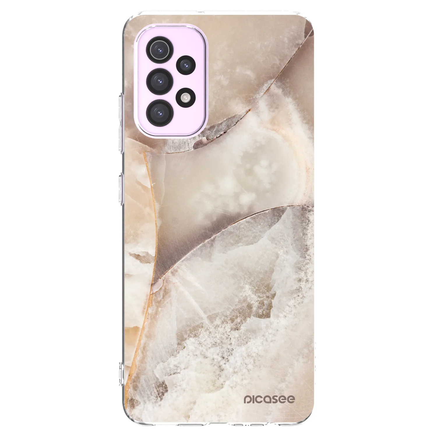 Picasee husă transparentă din silicon pentru Samsung Galaxy A32 5G A326B - Cream marble