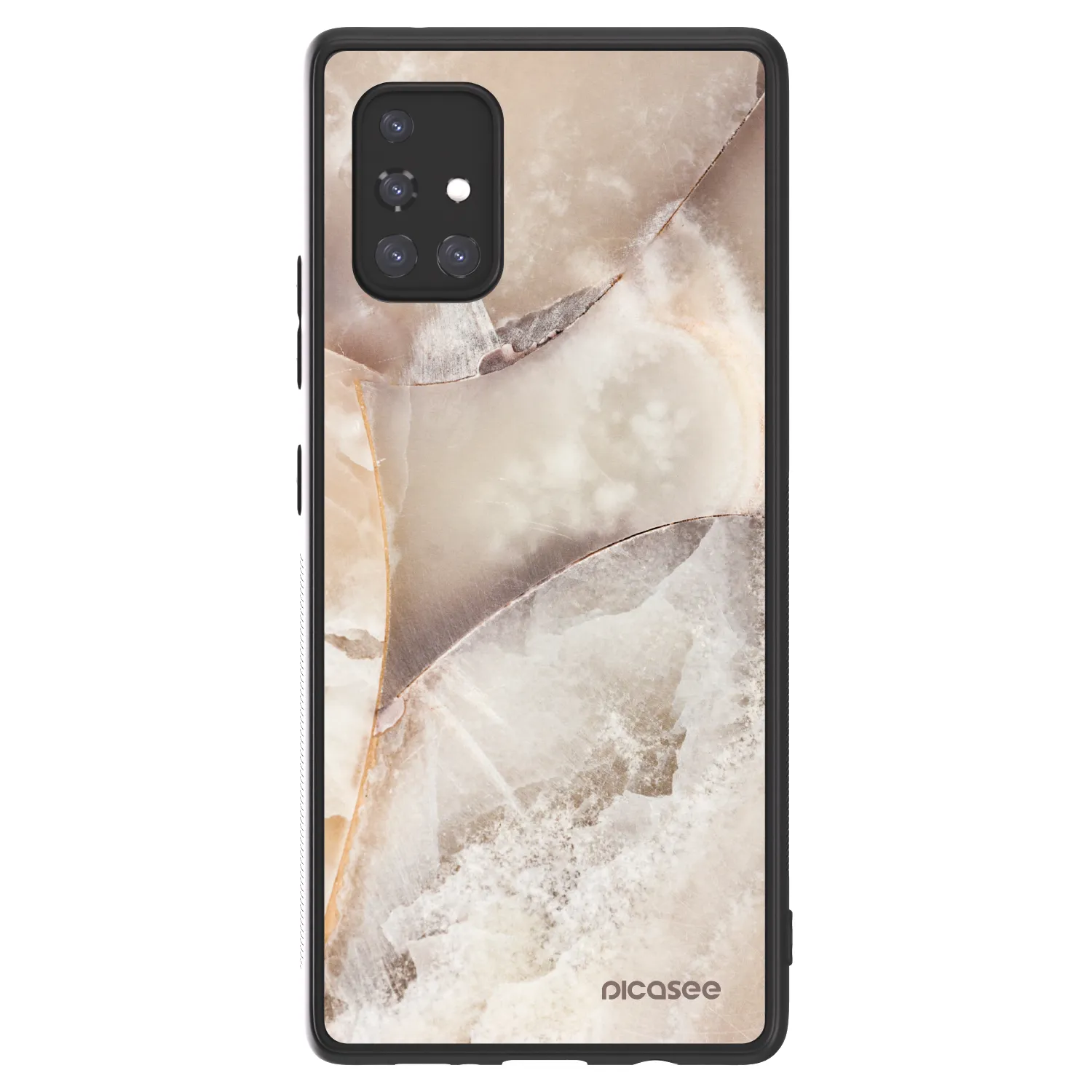 Picasee ULTIMATE CASE pentru Samsung Galaxy A71 A715F - Cream marble