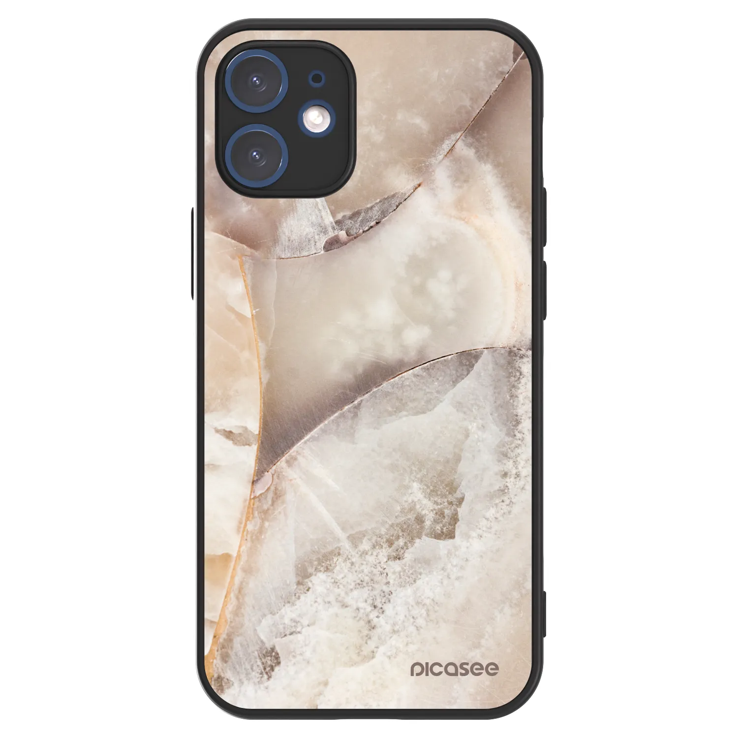 Picasee ULTIMATE CASE pentru Apple iPhone 12 mini - Cream marble