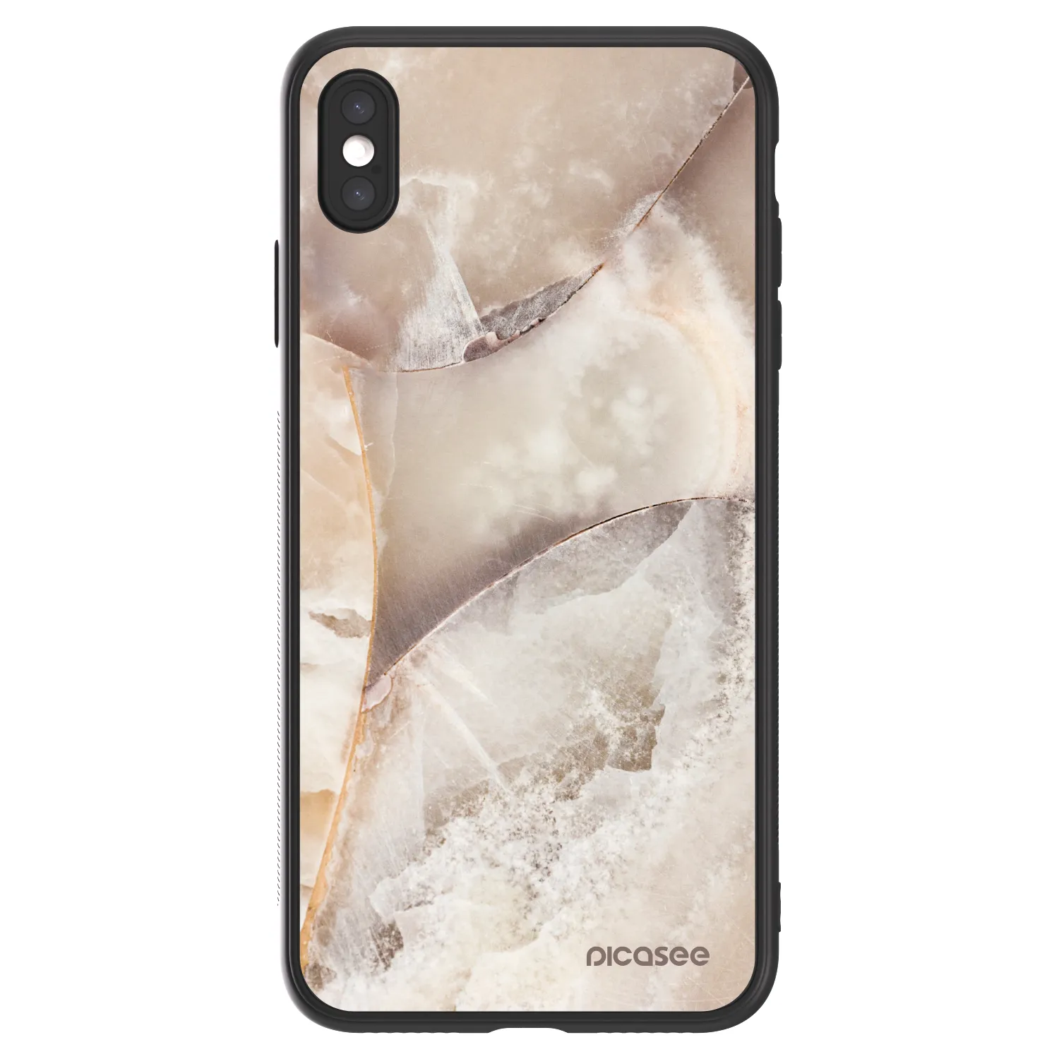 Picasee ULTIMATE CASE pentru Apple iPhone XS Max - Cream marble