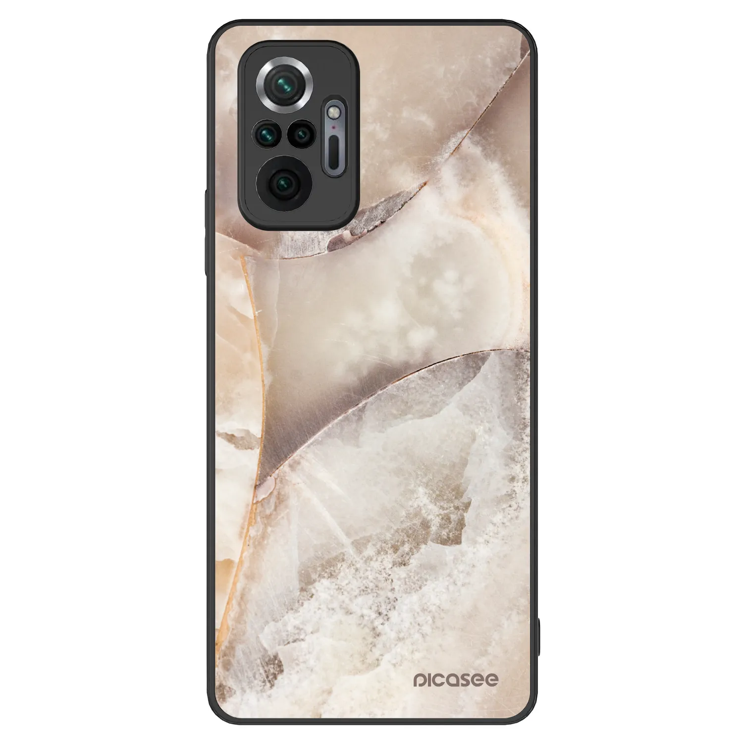 Picasee ULTIMATE CASE pentru Xiaomi Redmi Note 10 Pro - Cream marble