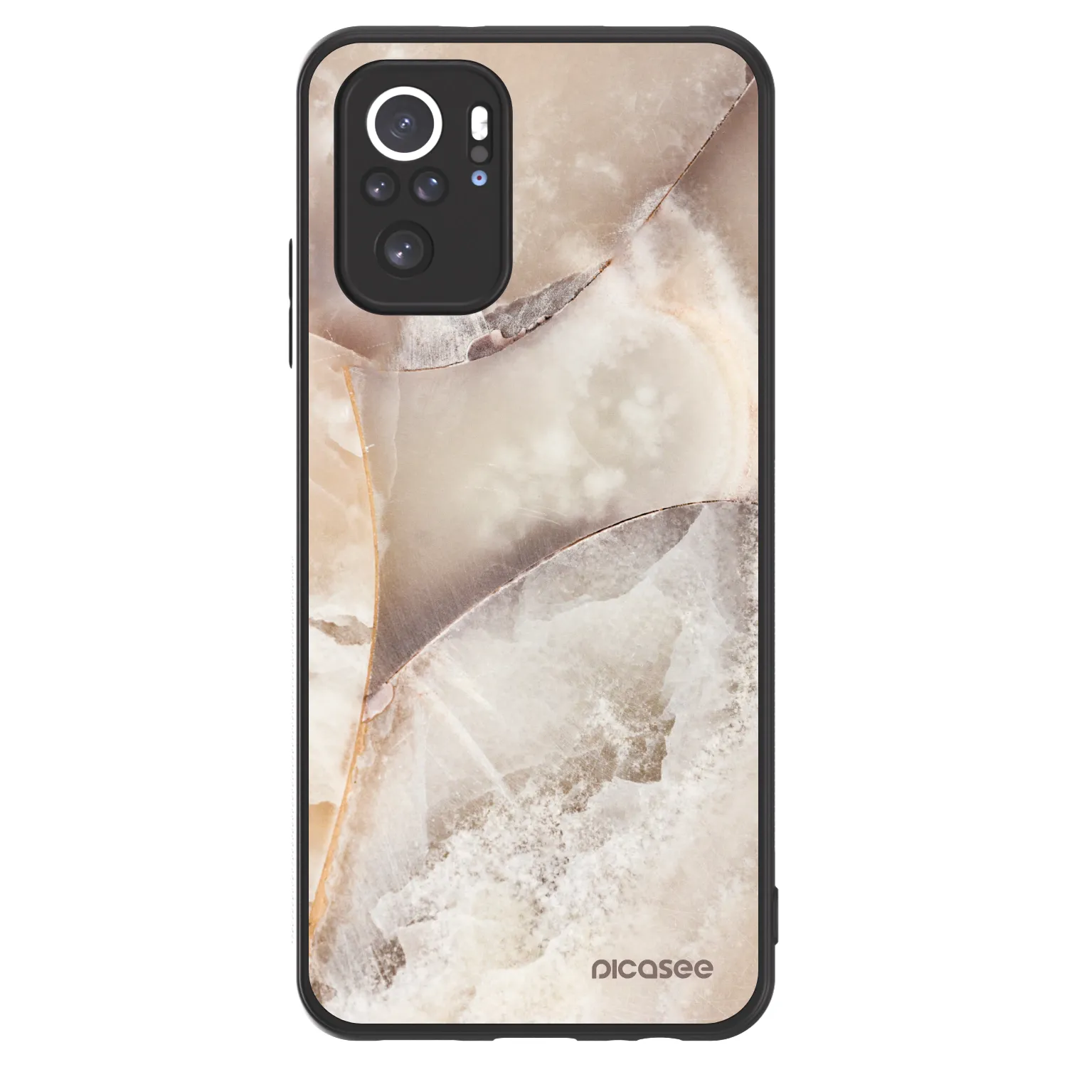 Picasee ULTIMATE CASE pentru Xiaomi Redmi Note 10S - Cream marble