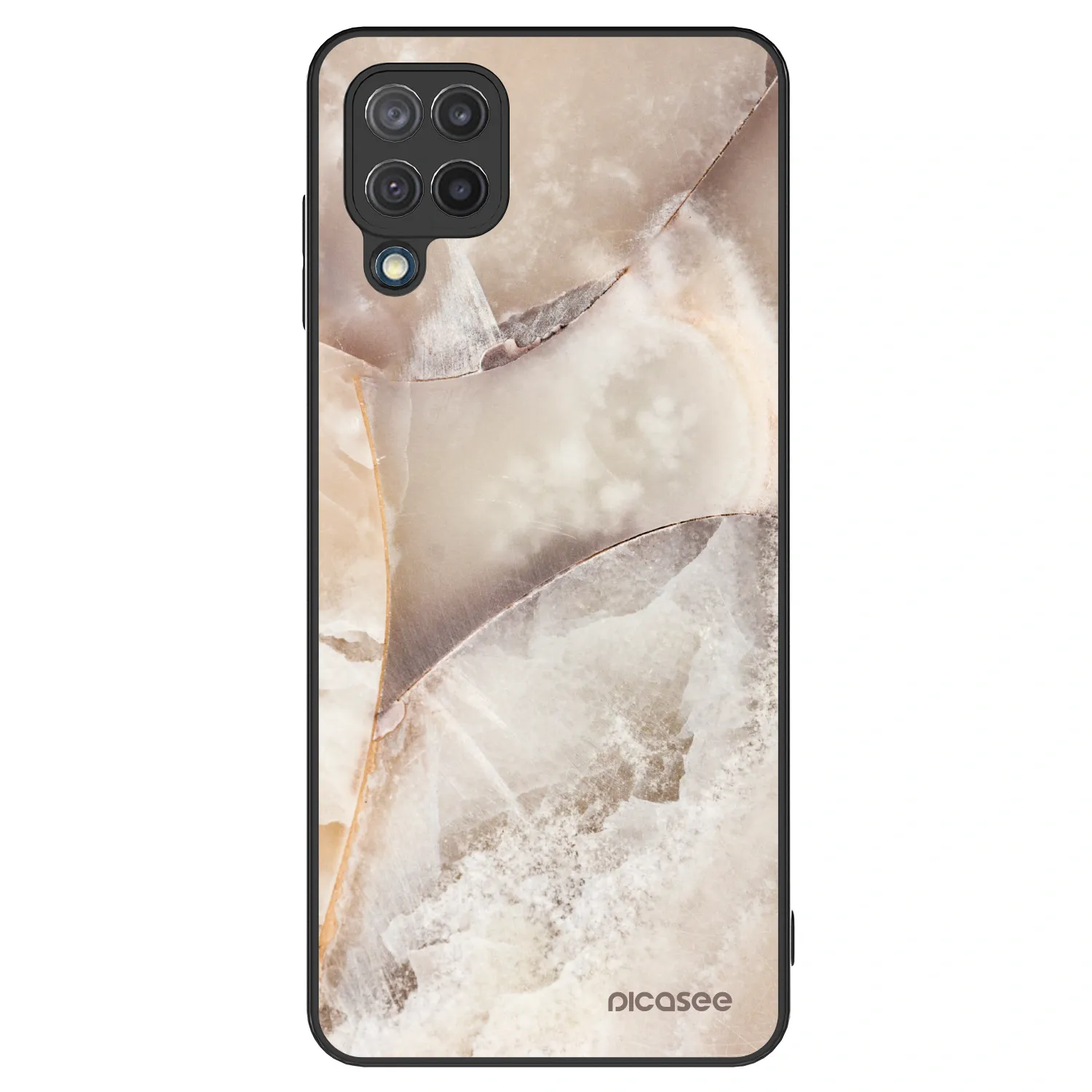 Picasee ULTIMATE CASE pentru Samsung Galaxy M12 M127F - Cream marble