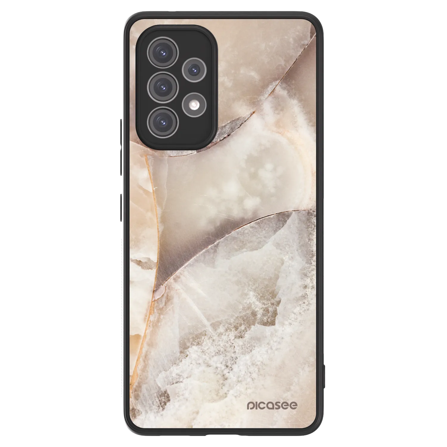 Picasee ULTIMATE CASE pentru Samsung Galaxy A52s 5G A528B - Cream marble